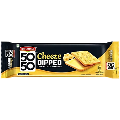 Britannia 50 50 Cheese Dipped 150 g