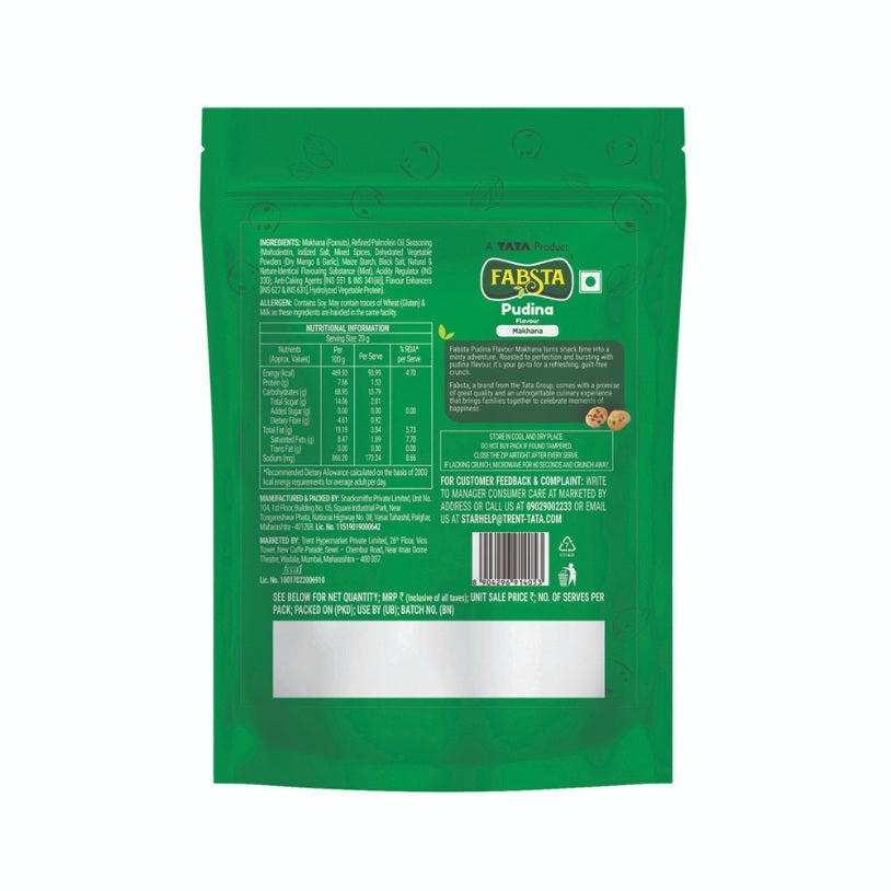 Fabsta Makhana Pudina, 55 g
