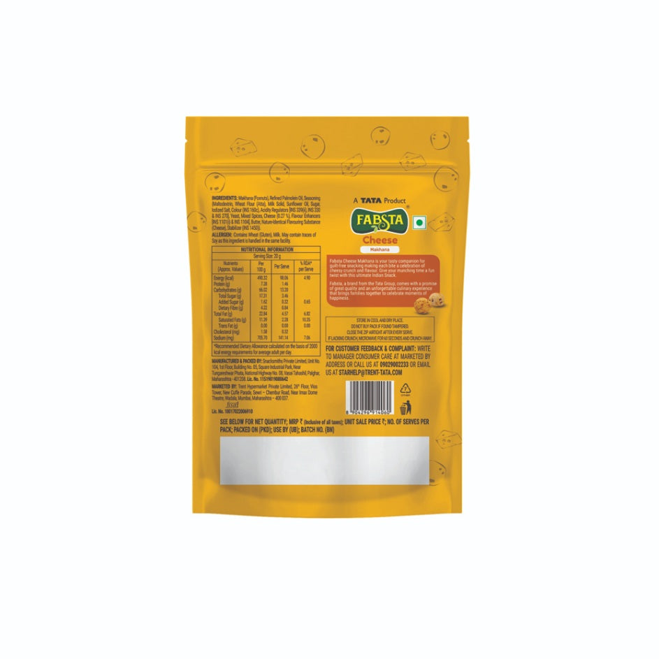 Fabsta Makhana Cheese, 55 g