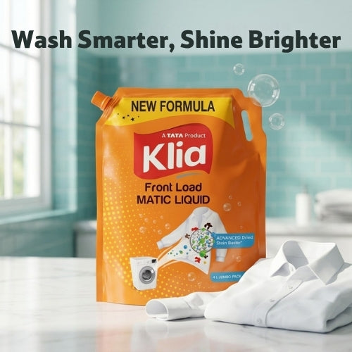 Klia Matic Liquid Detergent Front Load, 4 L