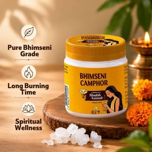 Shubh Anand Bhimseni Camphor, 100 g
