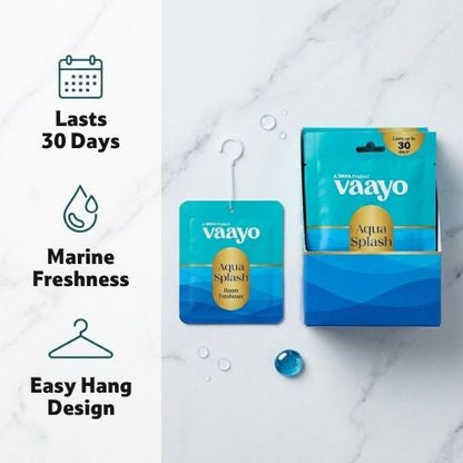 Vaayo Zipper Gel Pocket Aqua Splash, 10 g