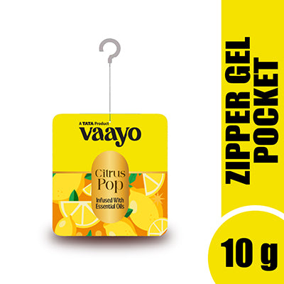 Vaayo Zipper Gel Pocket Citrus Bloom 10 gm