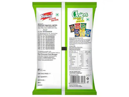 Yellow Diamond Cream N Onion Potato Chips 80 g