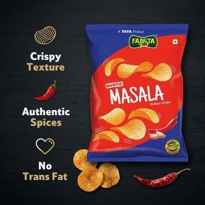 Fabsta Masala Potato Chips, 75 g