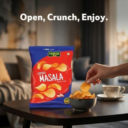 Fabsta Masala Potato Chips, 75 g