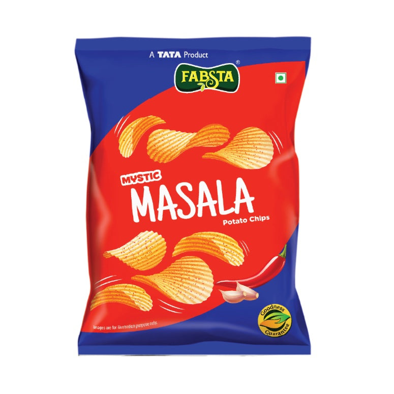 Fabsta Masala Potato Chips, 75 g