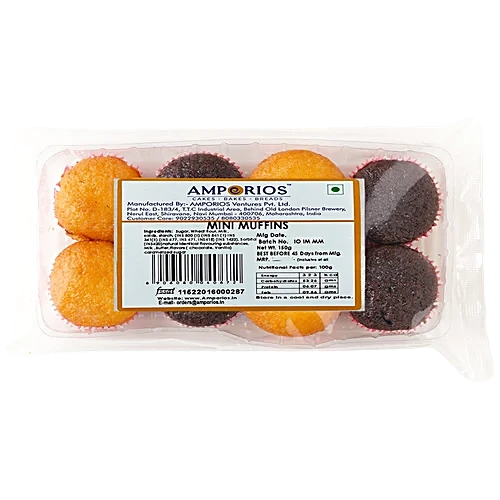 Amporios Mini Muffins Premium Rich & Soft 150 g