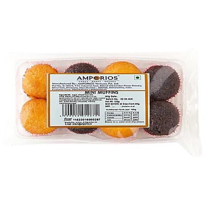 Amporios Mini Muffins Premium Rich & Soft 150 g