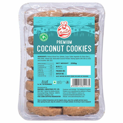 Mr.Bakewell Premium Coconut Cookies 200 g