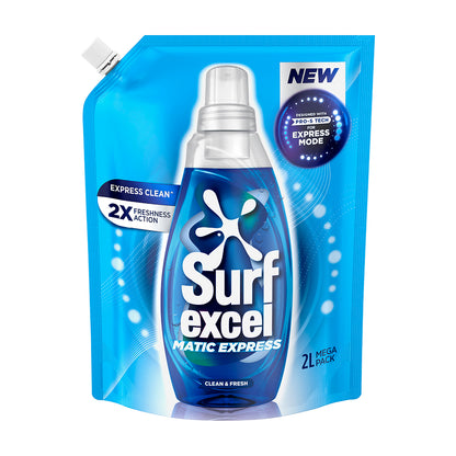 Surf Excel Matic Express Clean & Fresh 2 ltr