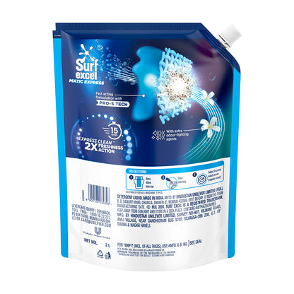 Surf Excel Matic Express Clean & Fresh 2 ltr