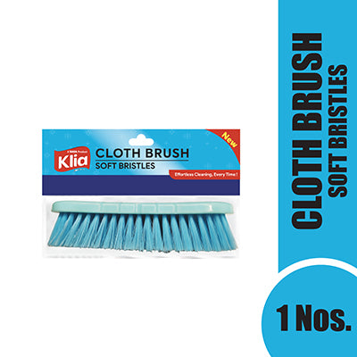 Klia Cloth Brush Soft Bristles 1 Pc