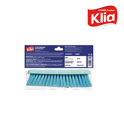 Klia Cloth Brush Soft Bristles 1 Pc
