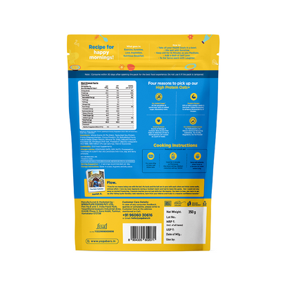 Yoga Bar Choco Almond Protein Oats 350 gm