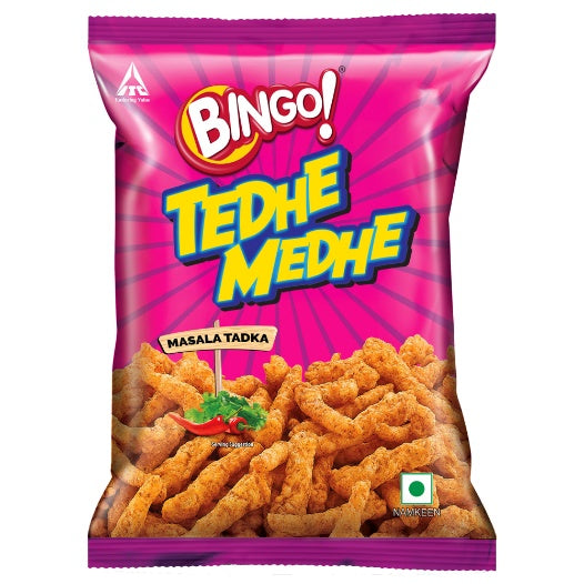 Bingo Tedhe Medhe Masala Tadka 80 g
