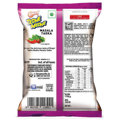 Bingo Tedhe Medhe Masala Tadka 80 g