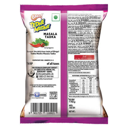 Bingo Tedhe Medhe Masala Tadka 80 g