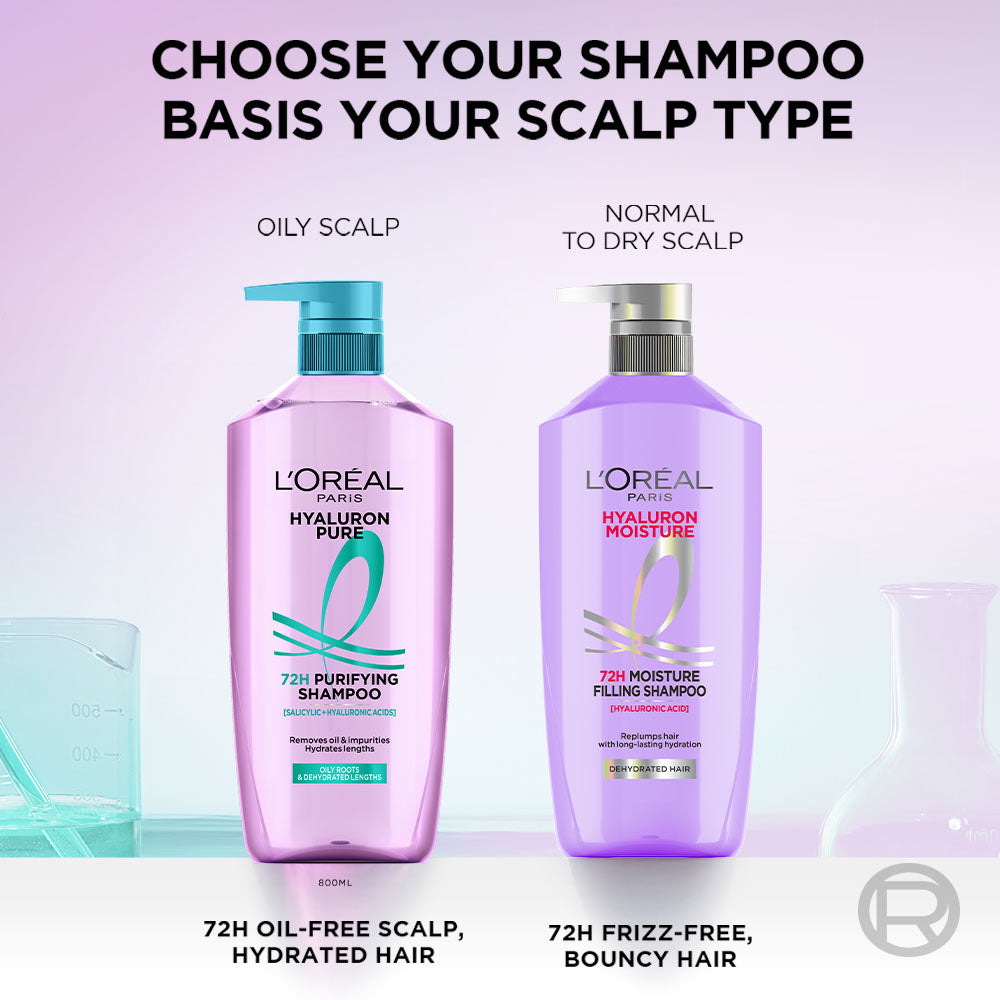 L'Oreal Paris Hyaluron Pure Shampoo 650ml