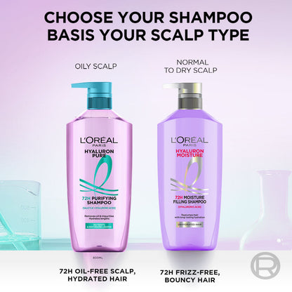 L'Oreal Paris Hyaluron Pure Shampoo 650ml