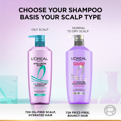L'Oreal Paris Hyaluron Pure Shampoo 650 ml