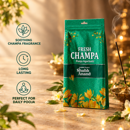Shubh Anand Zipper Agarbatti Champa 135 g