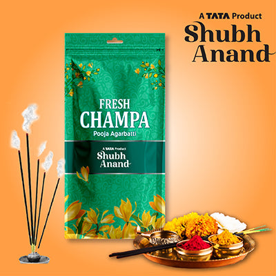 Shubh Anand Zipper Agarbatti Champa 135 g