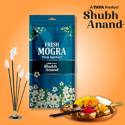 Shubh Anand Zipper Agarbatti Mogra 135 g
