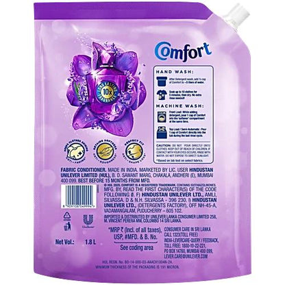 Comfort Deluxe Perfume Mystique Fabric Conditioner Refill 1800ml