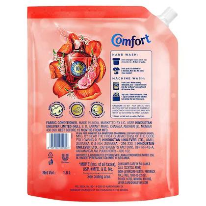 Comfort Deluxe Perfume Passion Fabric Conditioner Refill 1800ml