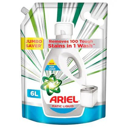 Ariel Matic Top Load Liquid Pouch 6l