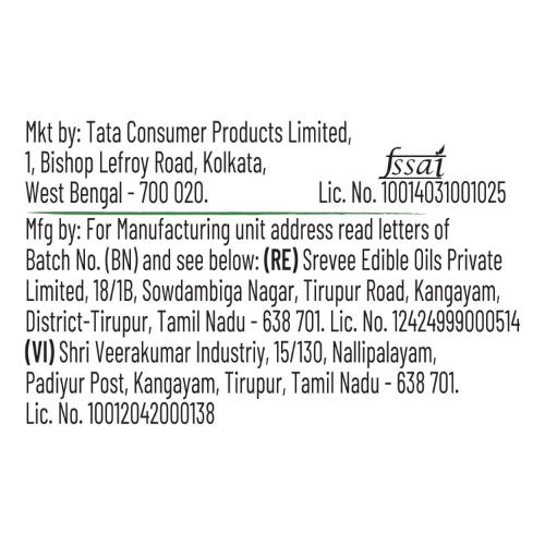 Tata Simply Better Pure & Unrefined Cold Pressed Mustard Oil 1 ltr