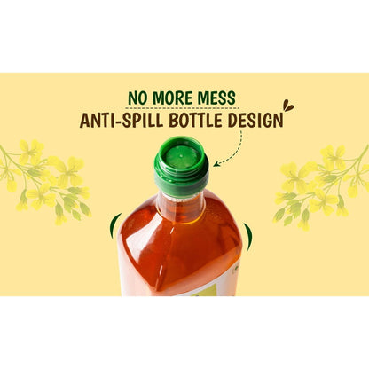 Tata Simply Better Pure & Unrefined Cold Pressed Mustard Oil 1 ltr