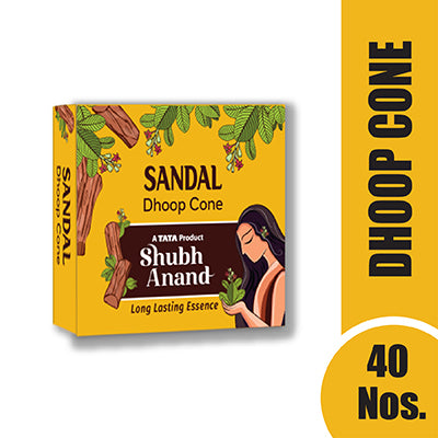 Shubh Anand Dhoop Cone Sandal 40 Pcs