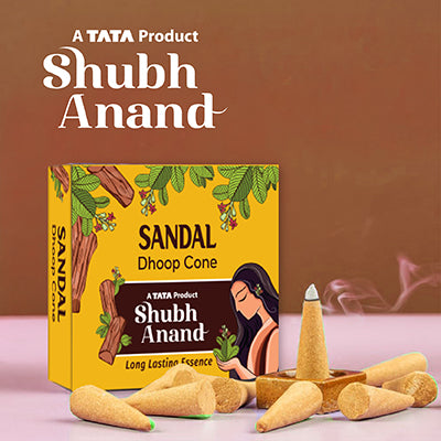 Shubh Anand Dhoop Cone Sandal 40 Pcs