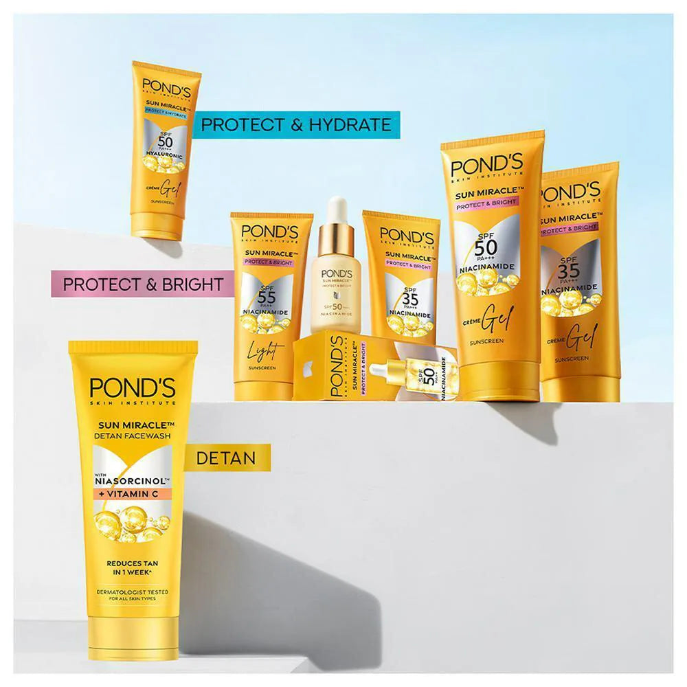 Ponds Detan Face Wash 150 gm