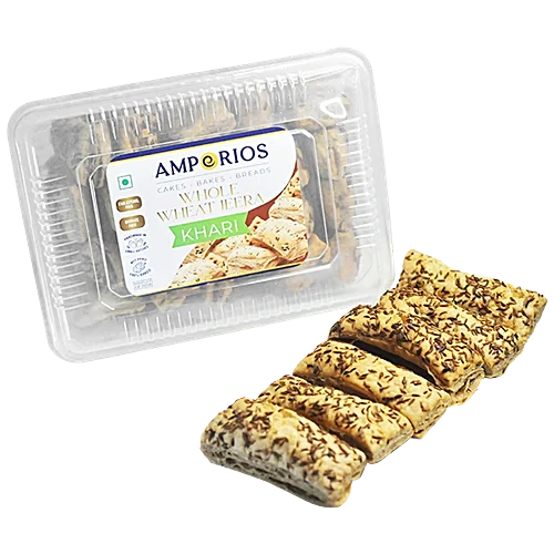 Amporios Whole Wheat Jeera Khari 200 g
