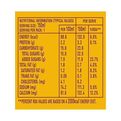 Parle Smoodh Toffee Caramel Flavoured Milk Pet 150 ml