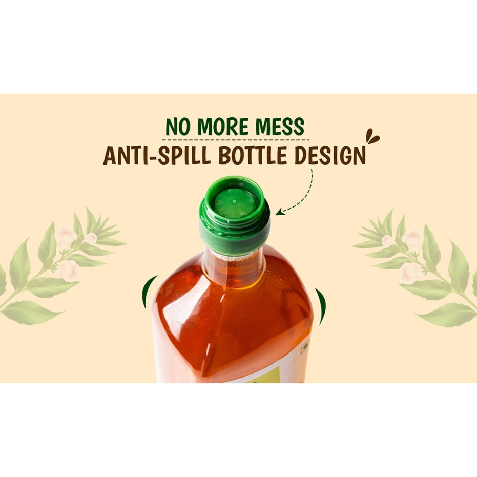 Tata Simply Better Pure & Unrefined Cold Pressed Sesame (Gingelly) Oil 1 ltr