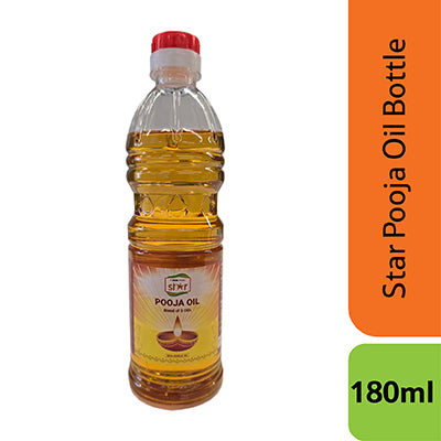 Star Pooja Oil Bottle 180ml
