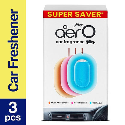 Aero Assorted Car Freshner pack of 3