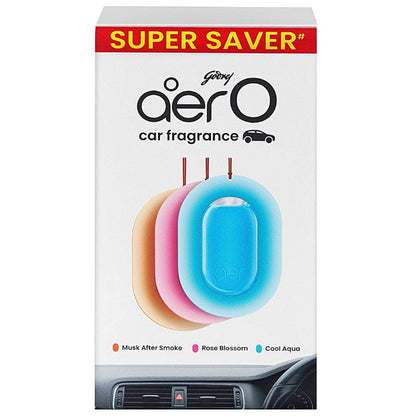 Aero Assorted Car Freshner pack of 3
