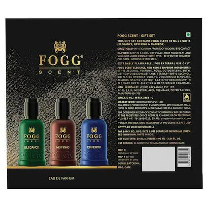 Fogg Scent Gift Set of 3 3x30ml