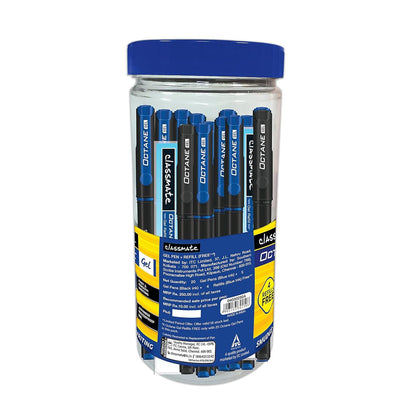 Classmate Octane Gelpen Assorted 25 Pcs Jar