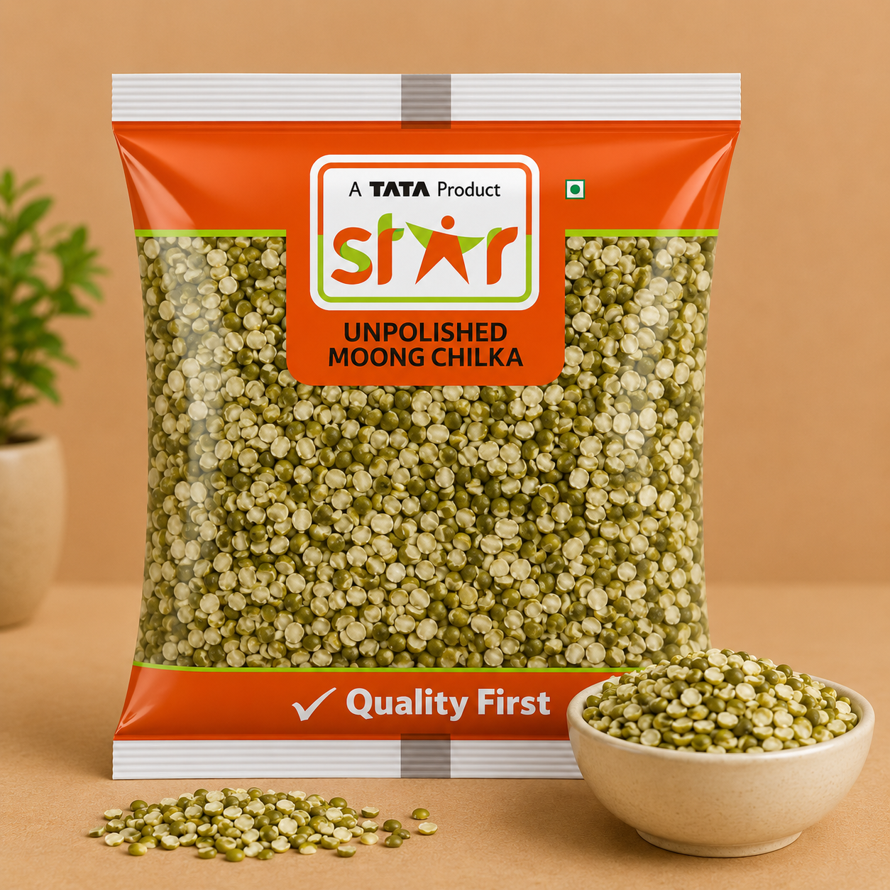 Star Unpolished Moong Chilka 500 g