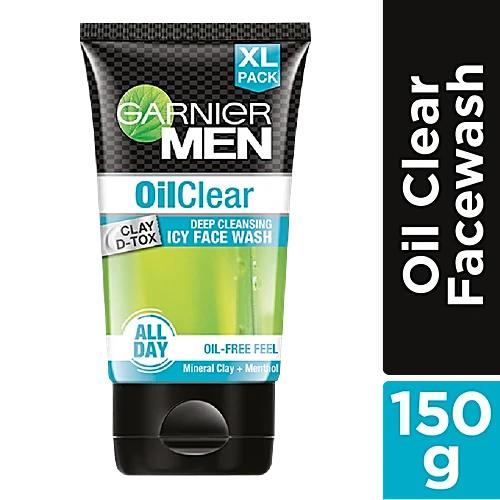 Garnier Men Oil Clear Face Wash 150m