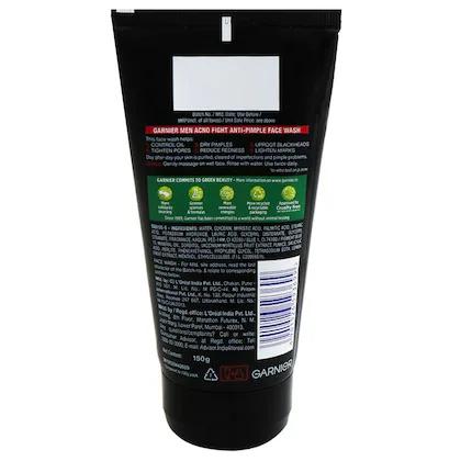 Garnier Men AcnoFight Anti-Pimple Gentle Face Wash 150 ml