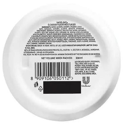 Vaseline Cloud Soft Light Moisturiser 300ml