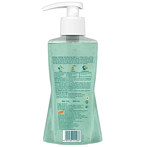 Himalaya Hydrating Aloe Vera Face Wash 200 ml
