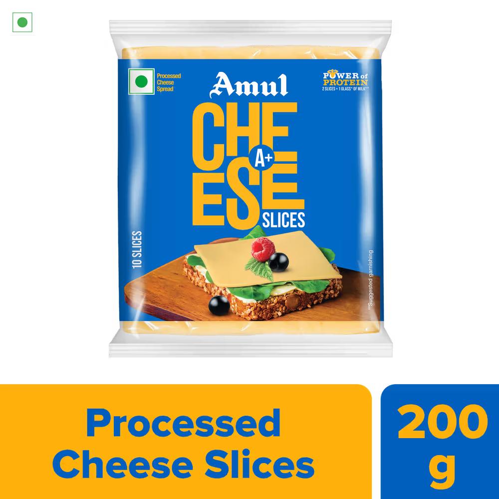 Amul A Plus Cheese Slices 200g